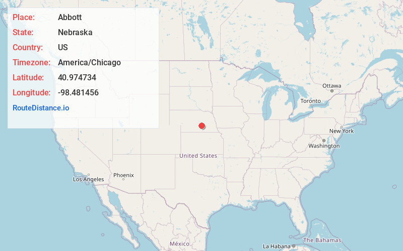 Map of Abbott