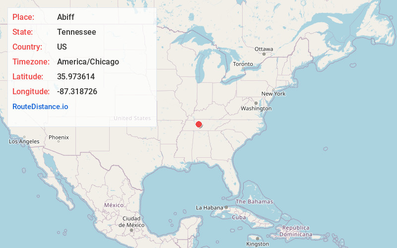 Map of Abiff