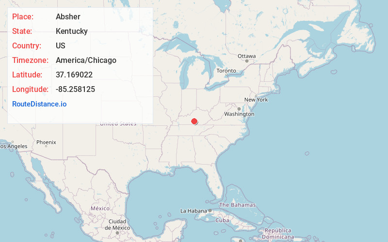 Map of Absher