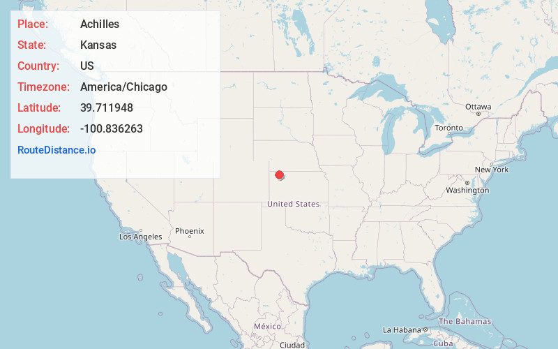 Map of Achilles