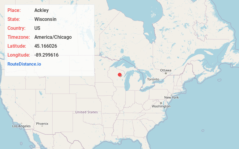 Map of Ackley