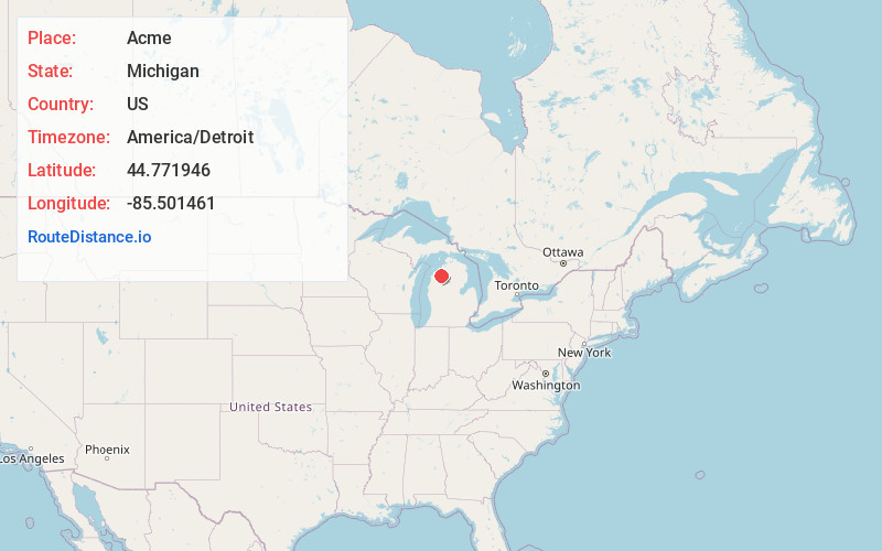 Map of Acme