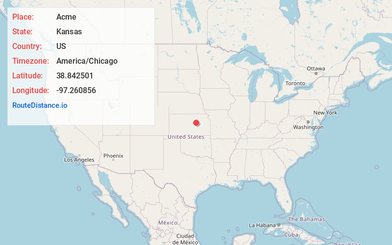 Map of Acme