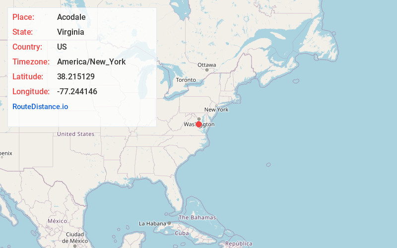Map of Acodale
