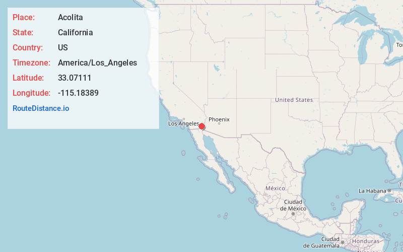 Map of Acolita