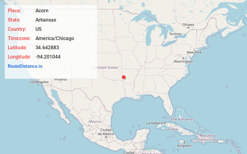 Map of Acorn