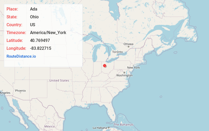 Map of Ada