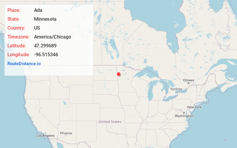 Map of Ada