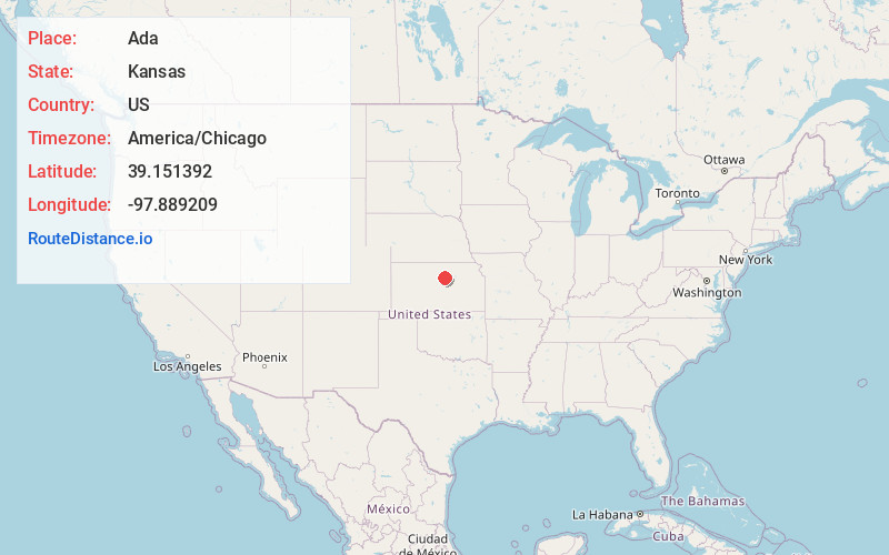 Map of Ada