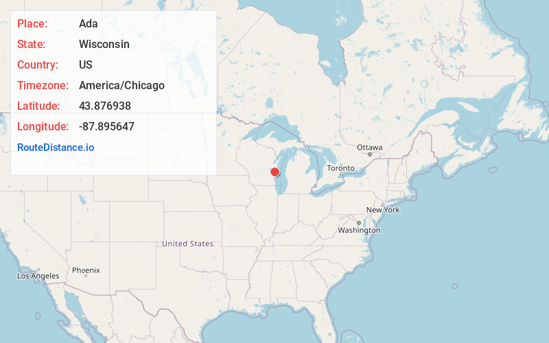 Map of Ada