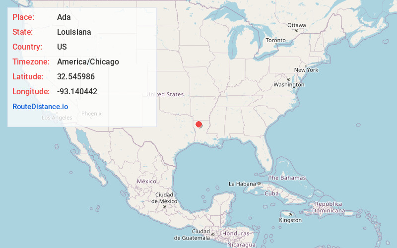 Map of Ada