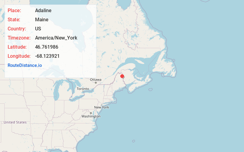 Map of Adaline