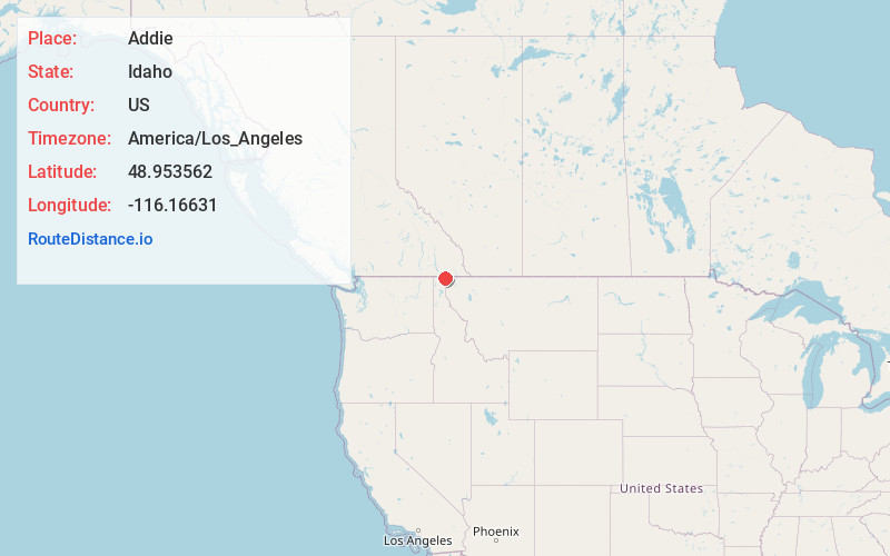 Map of Addie
