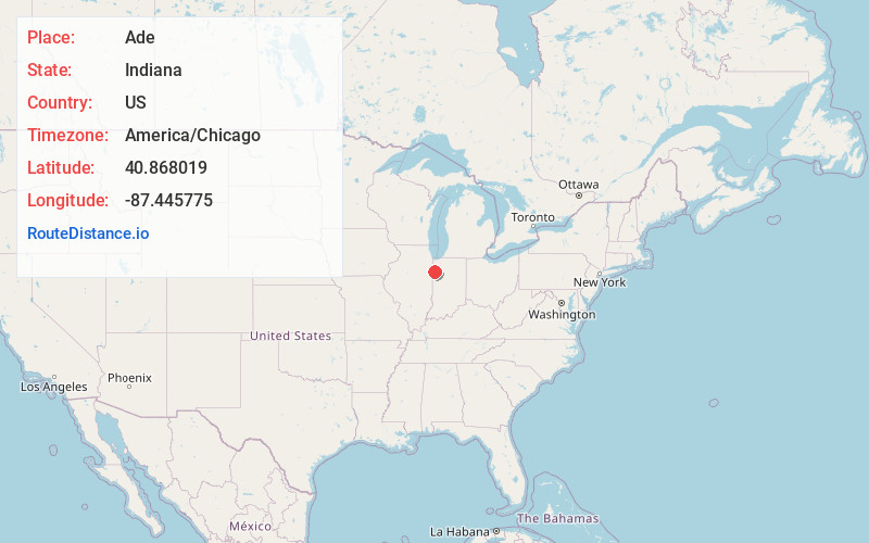 Map of Ade