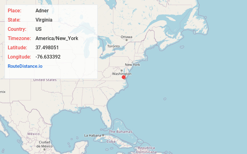 Map of Adner