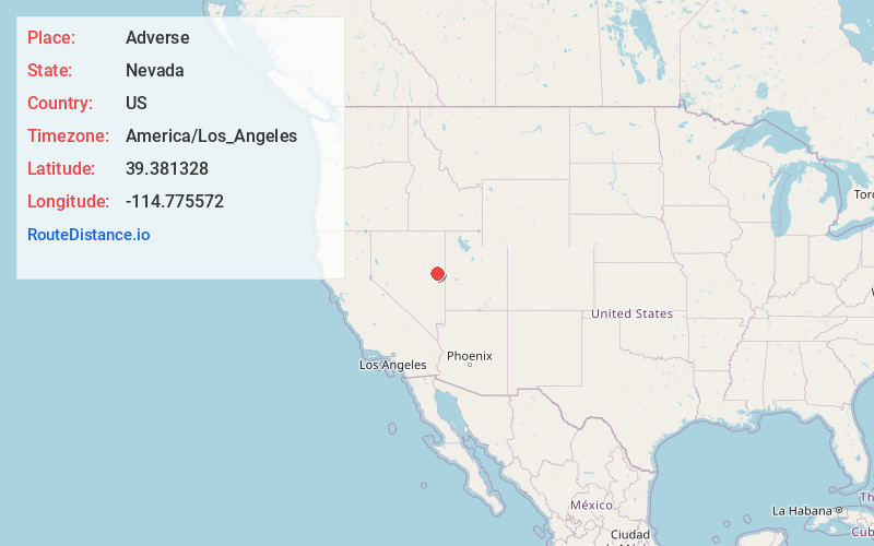 Map of Adverse