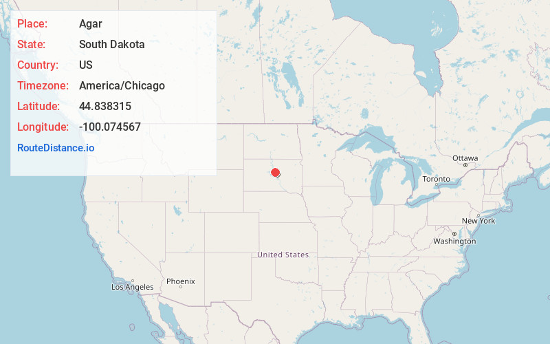 Map of Agar