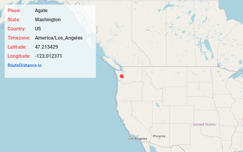 Map of Agate