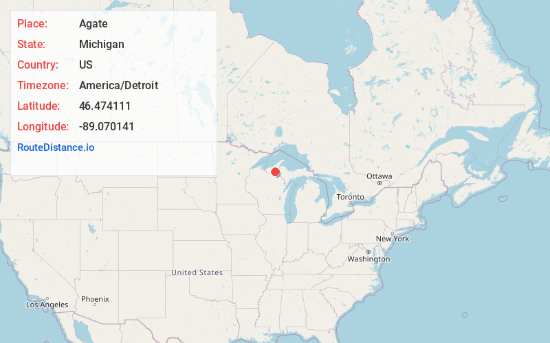 Map of Agate