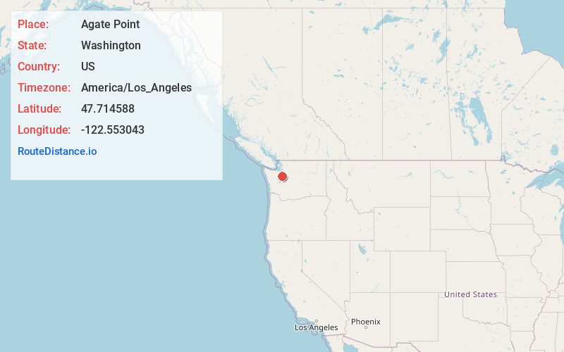 Map of Agate Point