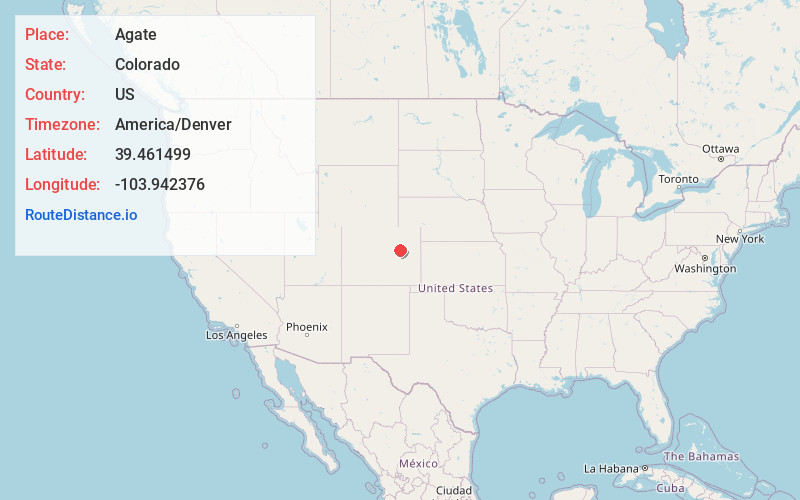 Map of Agate