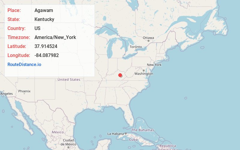Map of Agawam
