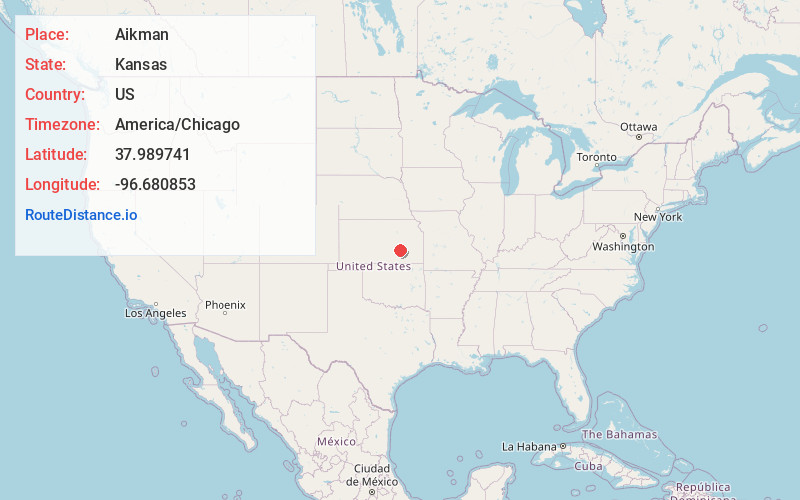 Map of Aikman