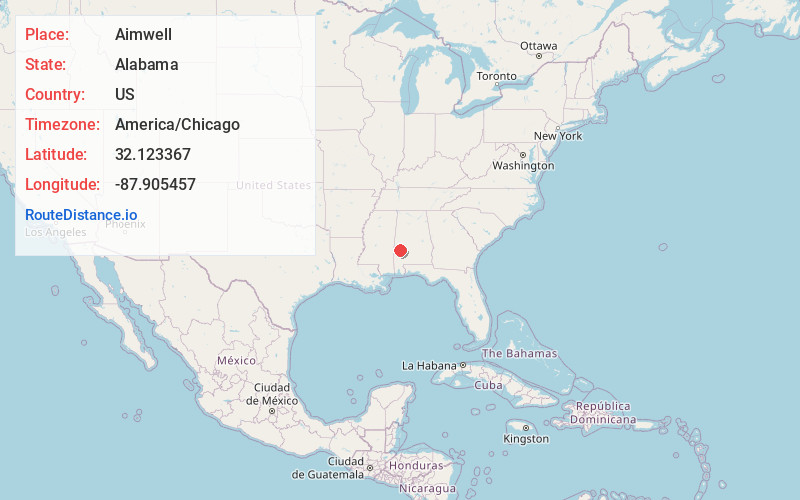 Map of Aimwell