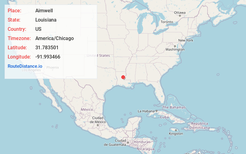 Map of Aimwell