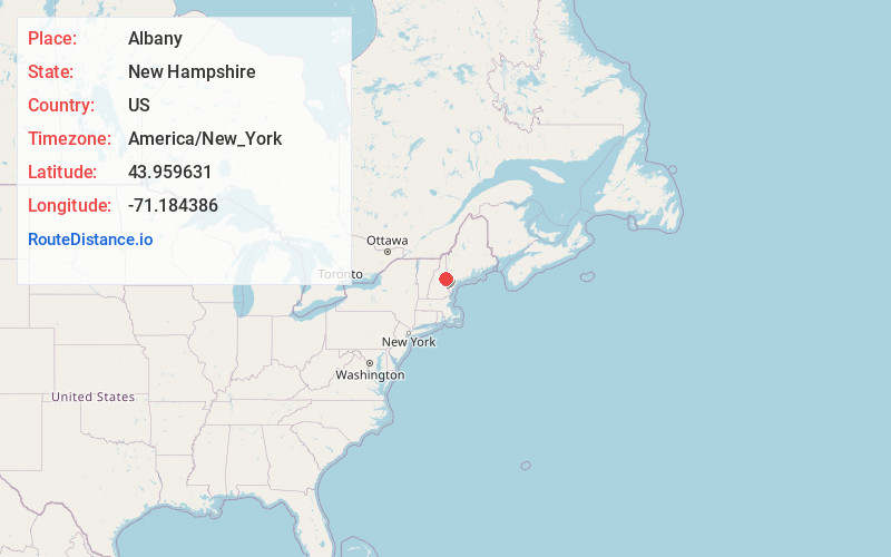 Map of Albany