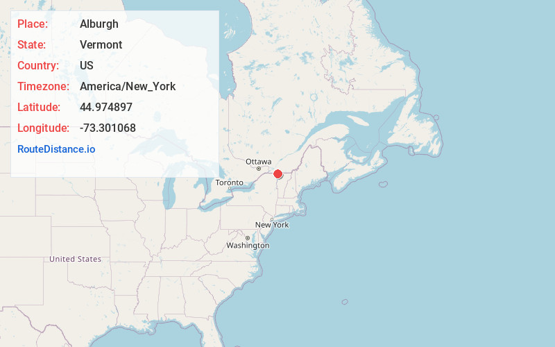 Map of Alburgh