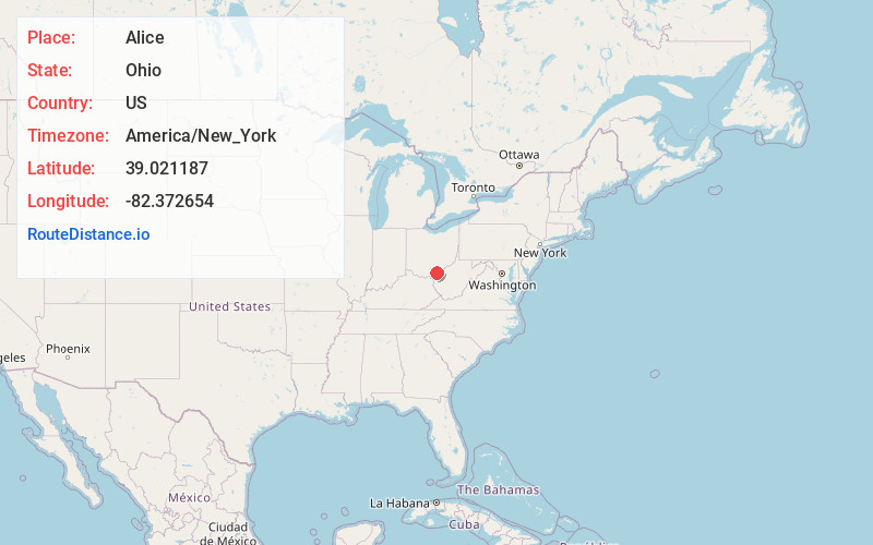 Map of Alice