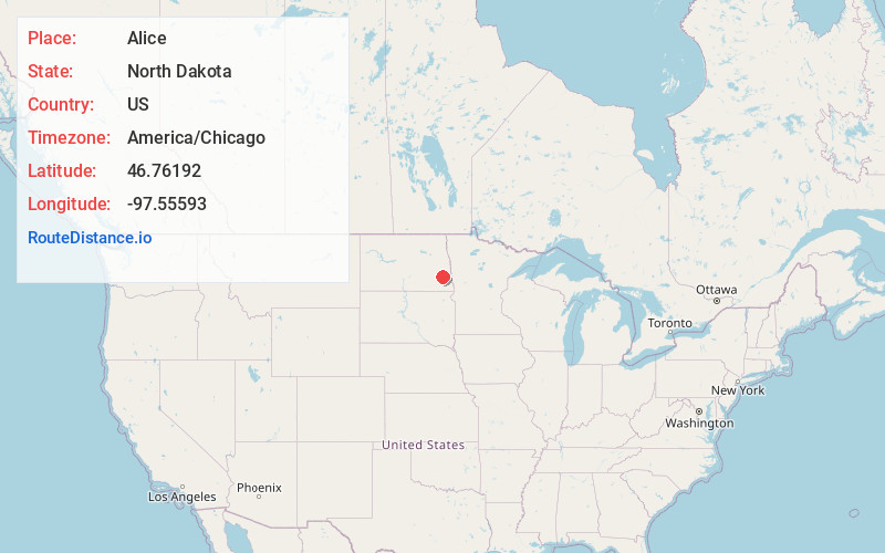 Map of Alice