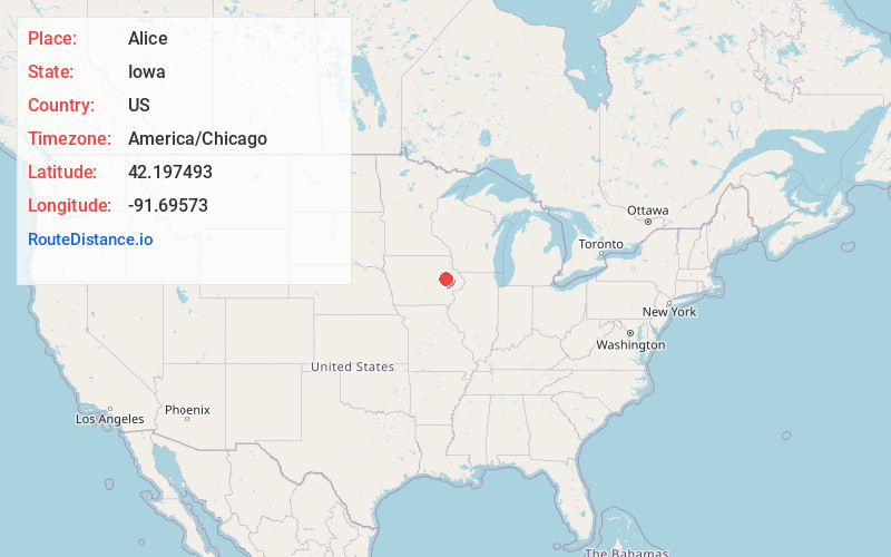 Map of Alice