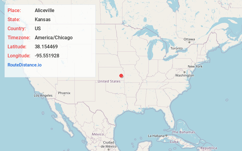 Map of Aliceville