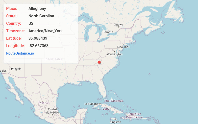 Map of Allegheny