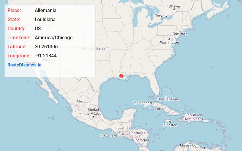 Map of Allemania