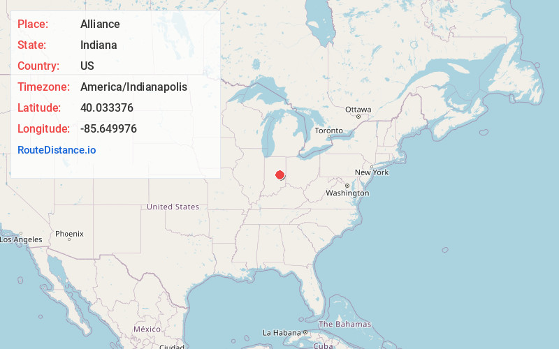 Map of Alliance