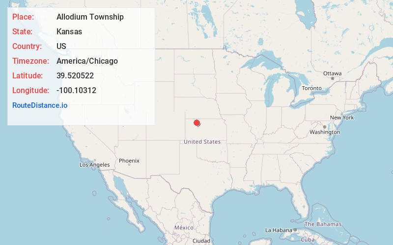Map of Allodium Township