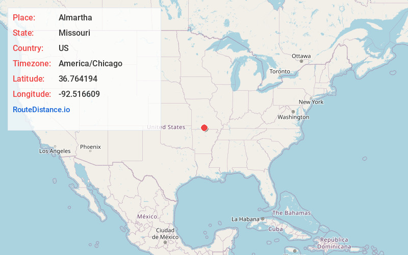 Map of Almartha