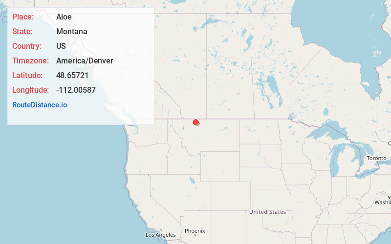 Map of Aloe