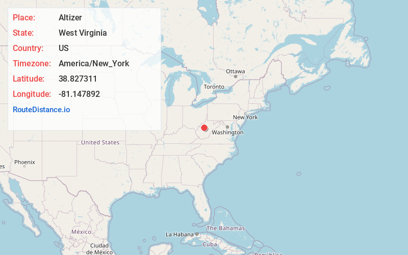 Map of Altizer