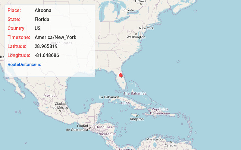 Map of Altoona