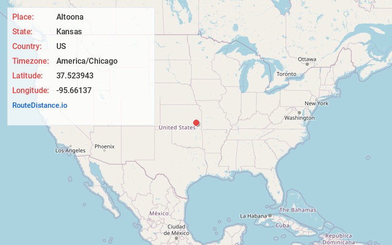 Map of Altoona