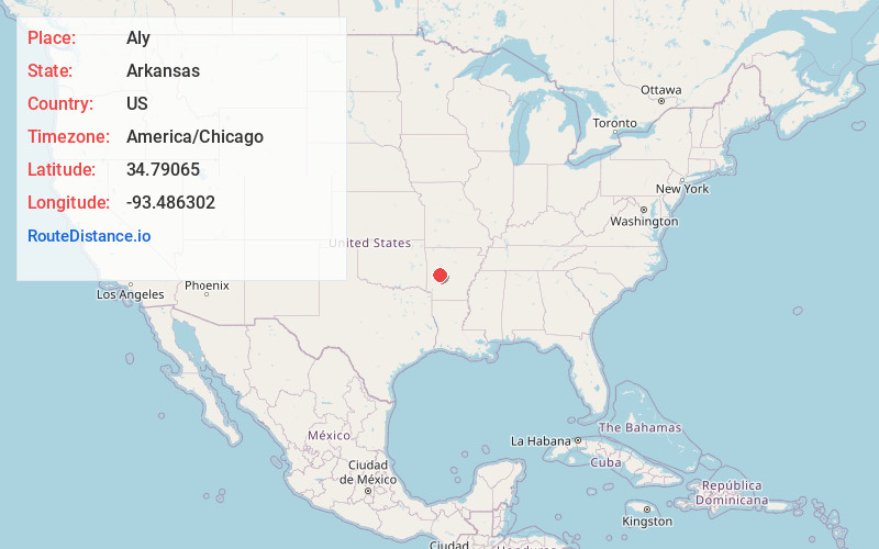 Map of Aly
