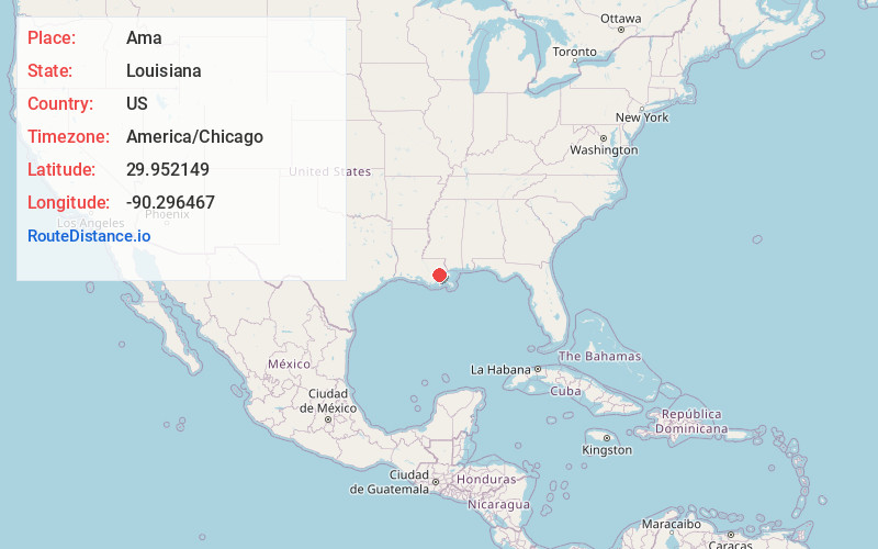 Map of Ama