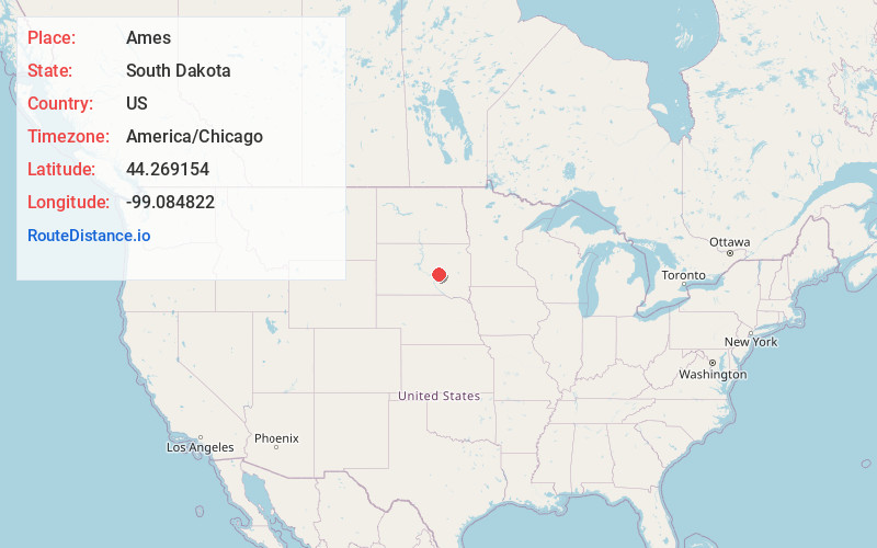 Map of Ames