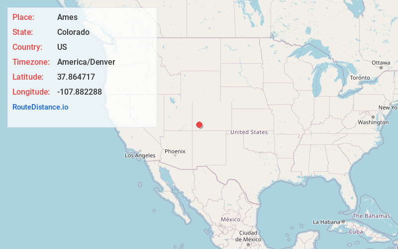 Map of Ames