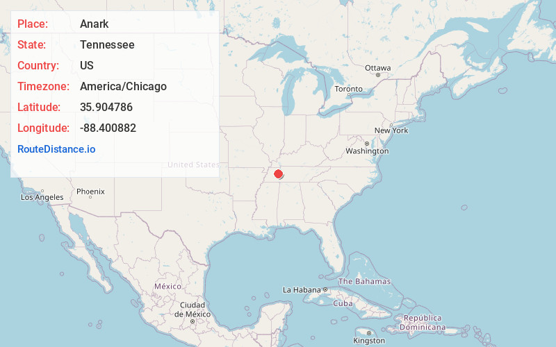 Map of Anark