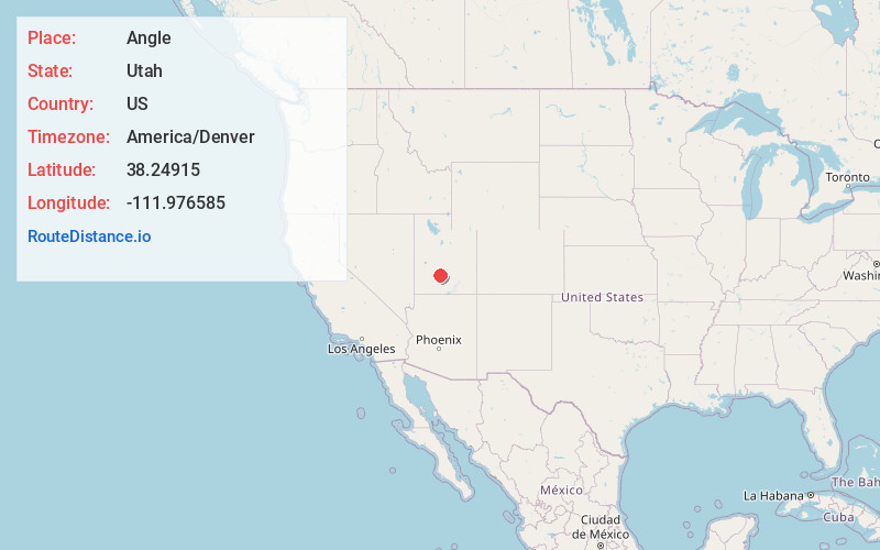 Map of Angle